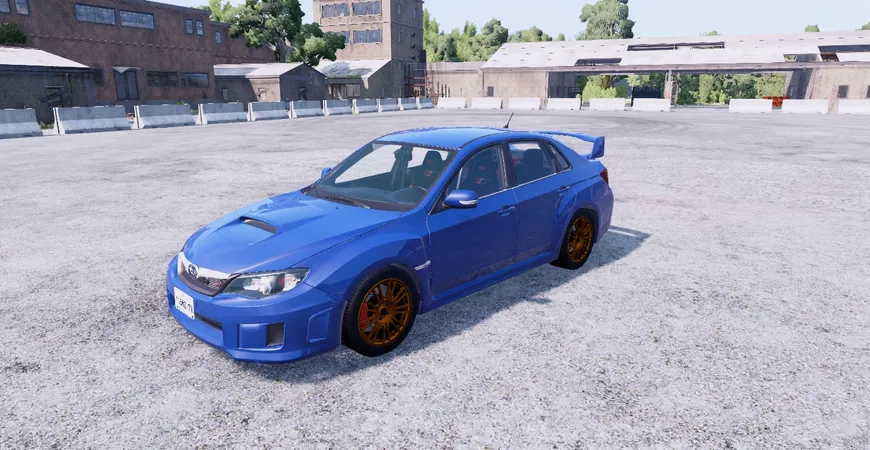 Subaru Impreza WRX STI Sedan 2010 2.0