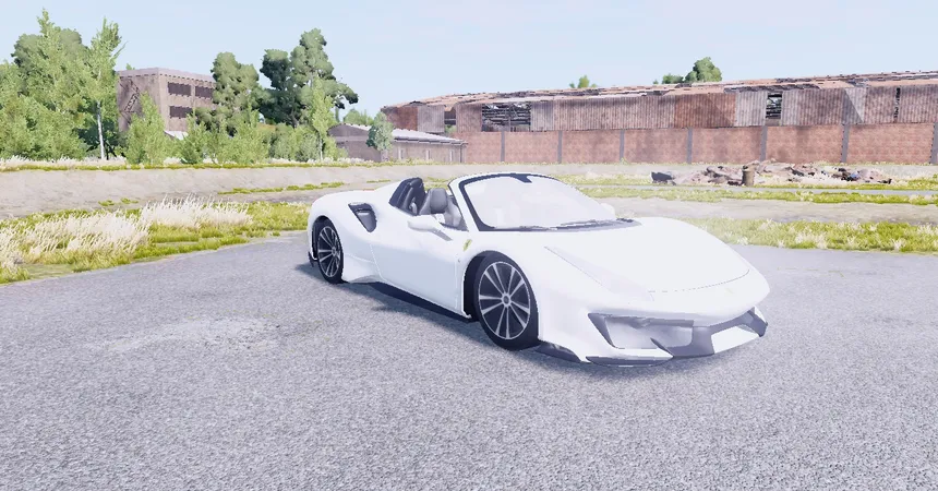 Ferrari 488 Pista Spider 2018
