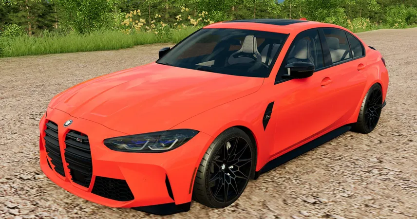 Автомобиль BMW M3 G80 v 2.2