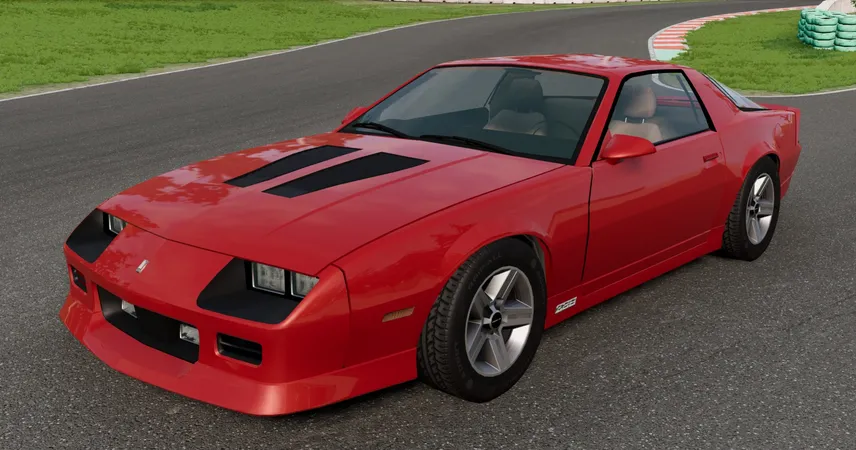 Автомобиль Chevrolet Camaro (3-е поколение) v 1.0