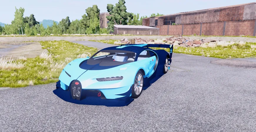 Bugatti Vision Gran Turismo 2015 1