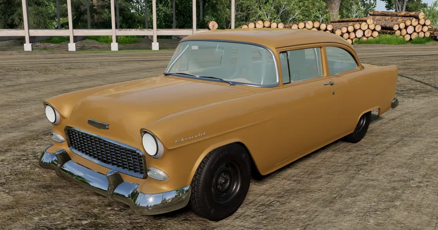 Chevrolet Bel Air Pro-Drag 1955 v 2.35