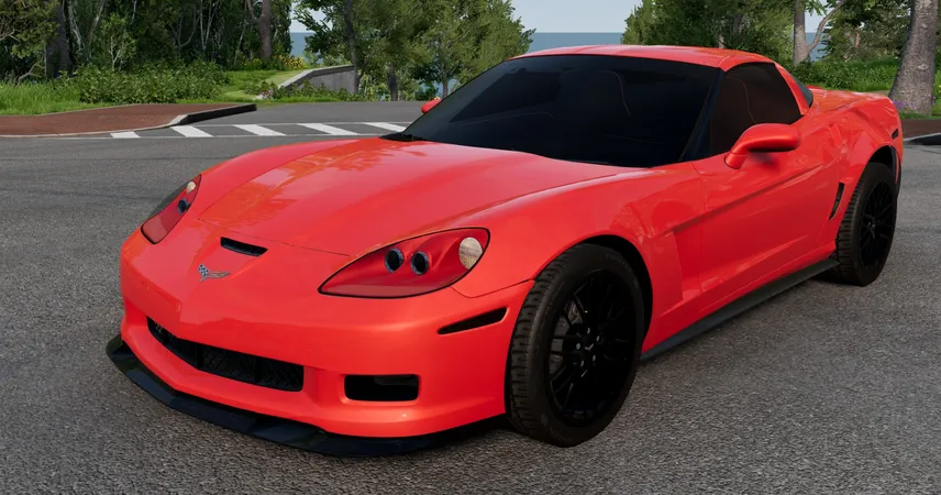 Автомобиль Chevrolet Corvette C6 v 1.0