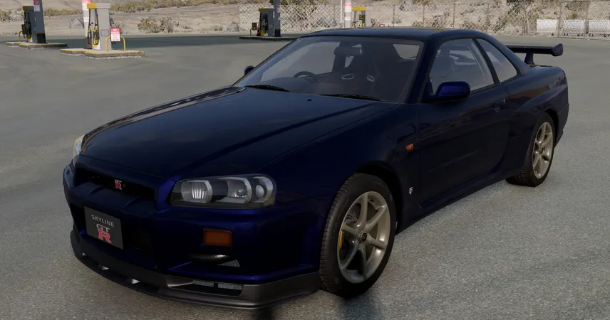 Nissan Skyline GT-R (BNR34) v 1.1