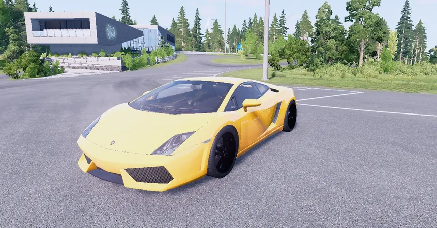 Улучшенный Lamborghini Gallardo 1.18.1