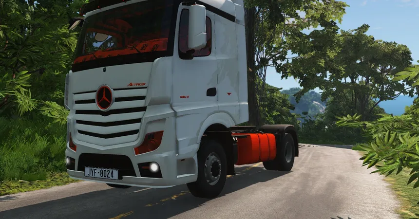Автомобиль Mercedes Actros