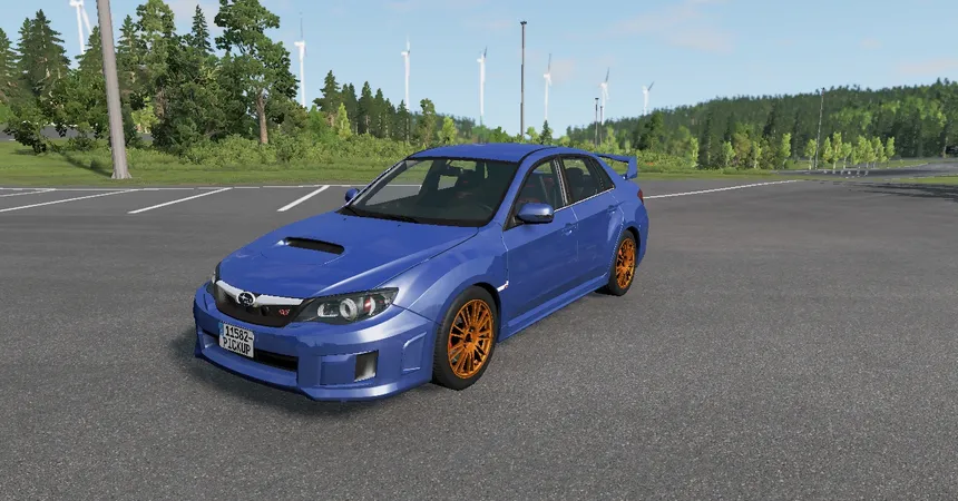 Subaru Impreza WRX STI Sedan 2010