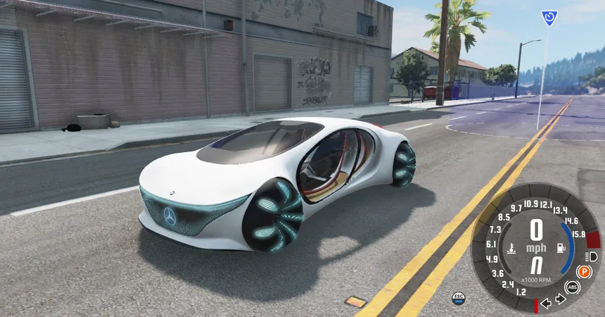 Автомобиль Mercedes Vison AVTR 1.0
