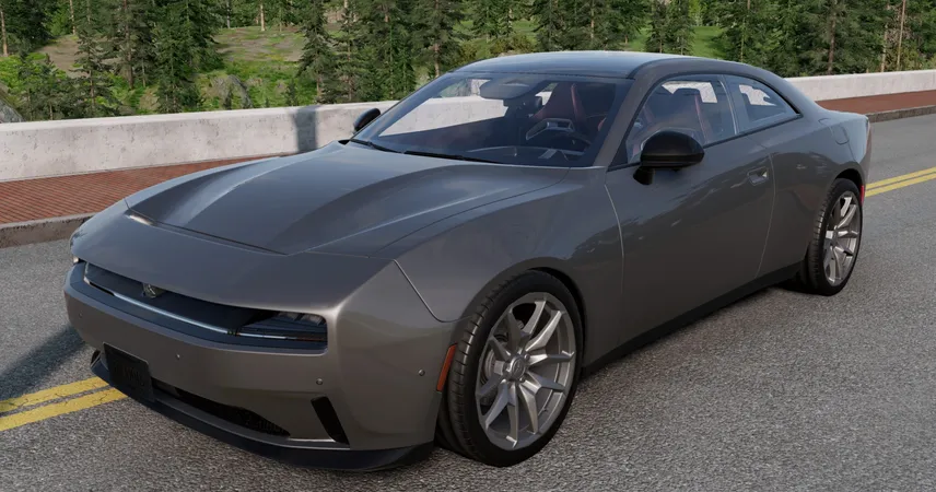 Автомобиль Dodge Charger EV v 1.0