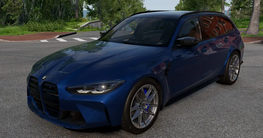 Автомобиль BMW M3 G80 / G81 v 2.7