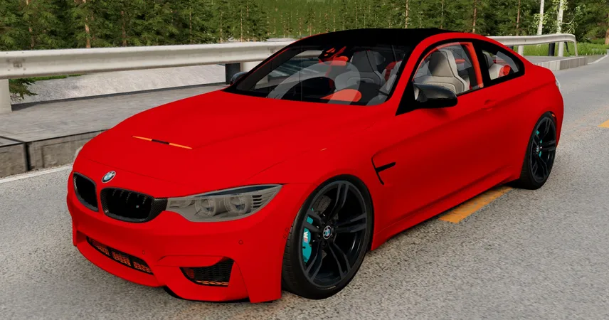 Автомобиль BMW M4 2020