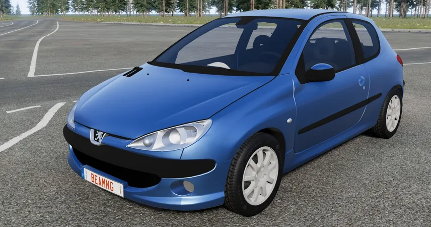 Peugeot 206 2004-2009 v 1.0