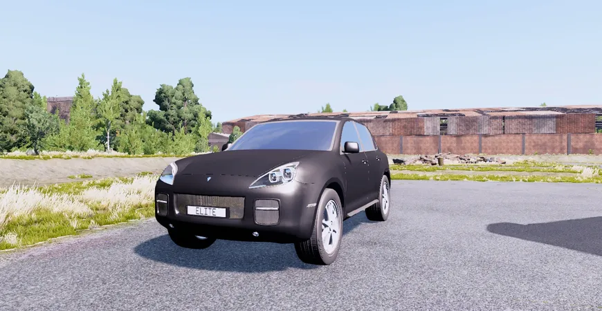 Porsche Cayenne Turbo S Tuning Car Mod v 0.15.0