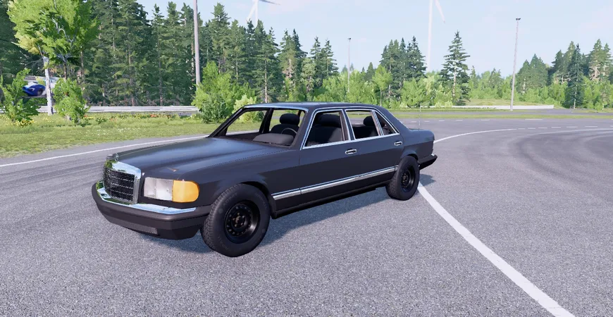 Mercedes w 126 NEW 1.0