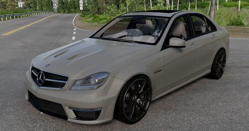 Автомобиль Mercedes-Benz C63 AMG W204