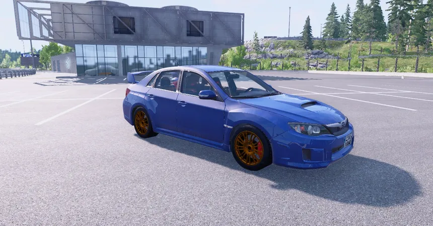 Автомобиль Subaru Impreza WRX III V2.0
