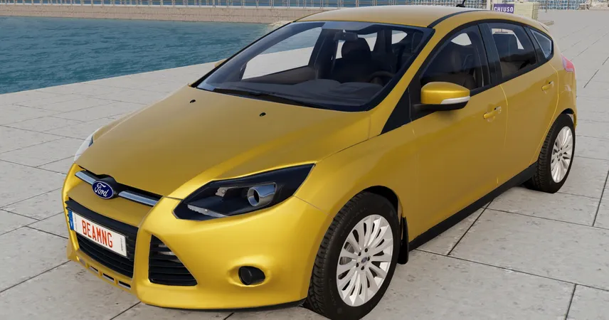Автомобиль Ford Focus MK3 Hatchback v 1.0