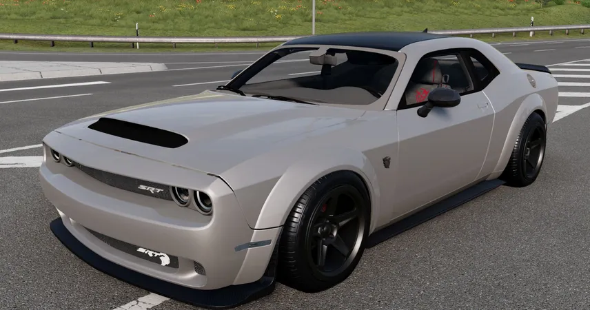 Dodge Challenger SRT Drag Demon v 7.1