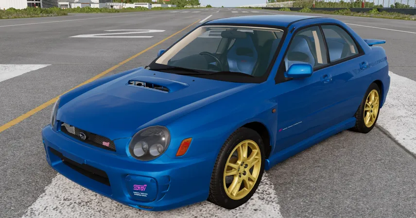 Автомобиль Subaru WRX v 1.0