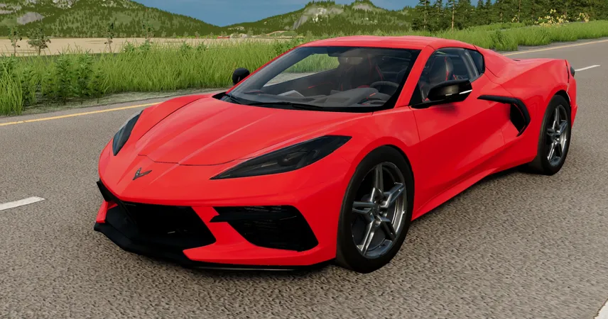 Автомобиль Chevrolet Corvette Z06 2020 v 4.30