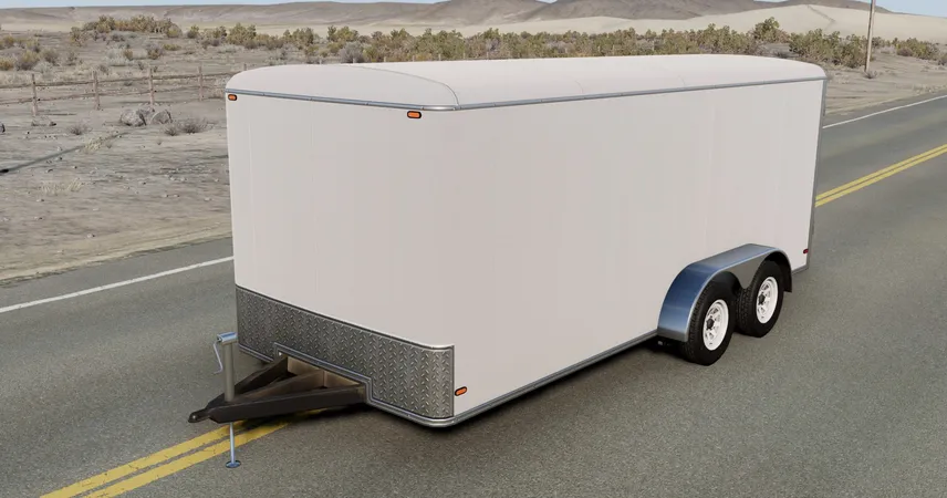 Wider Enclosed Trailer v 3.60