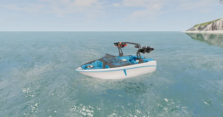 Пак водного транспорта Wake Boat and Trailer v 1.0