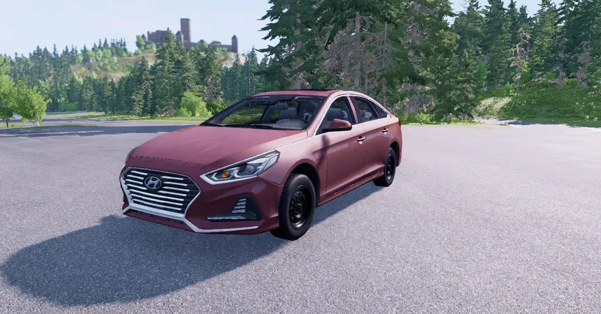 Автомобиль Hyundai Sonata (LF) Car Pack